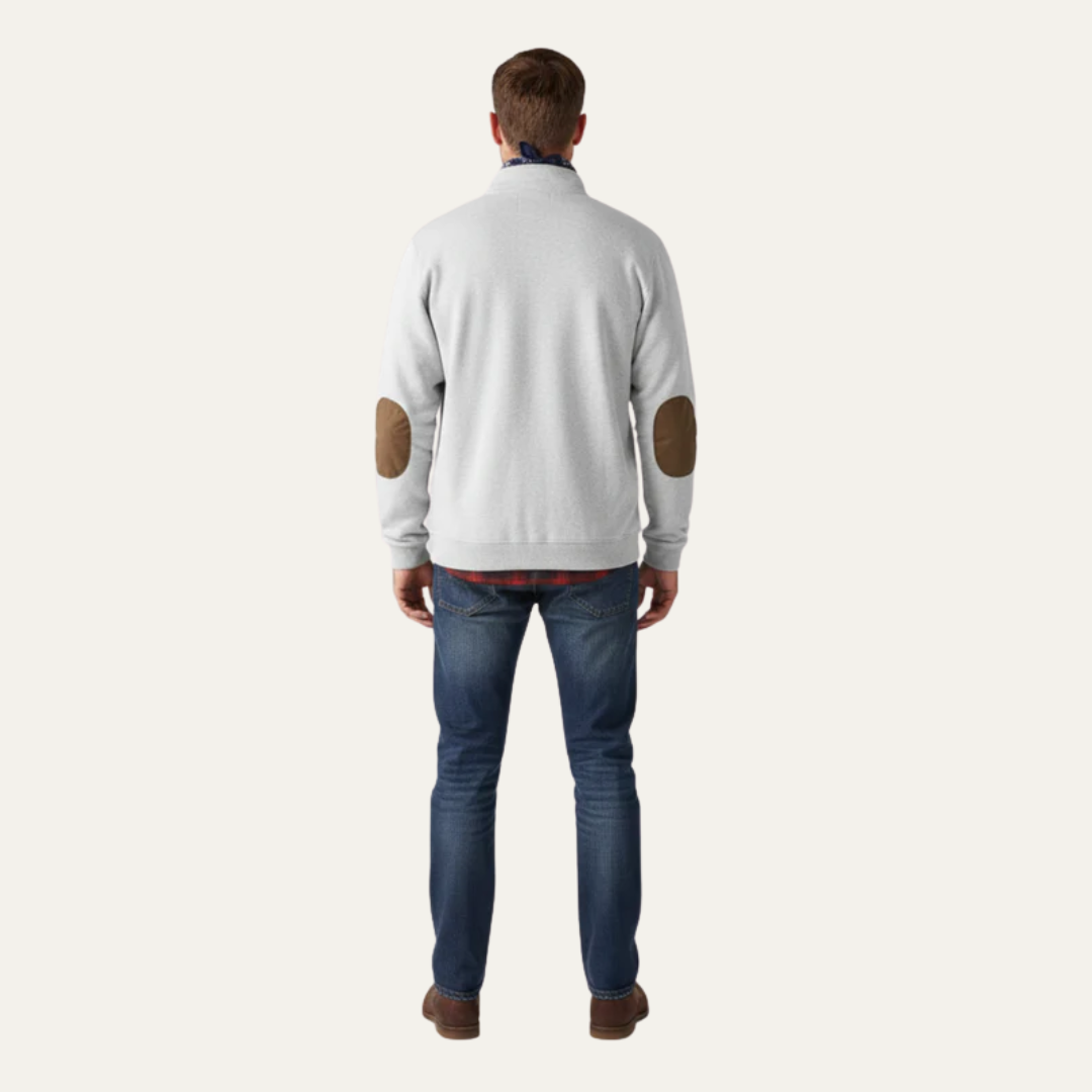 Mens Sweater Fine Knit Crew Neck Classic Fit