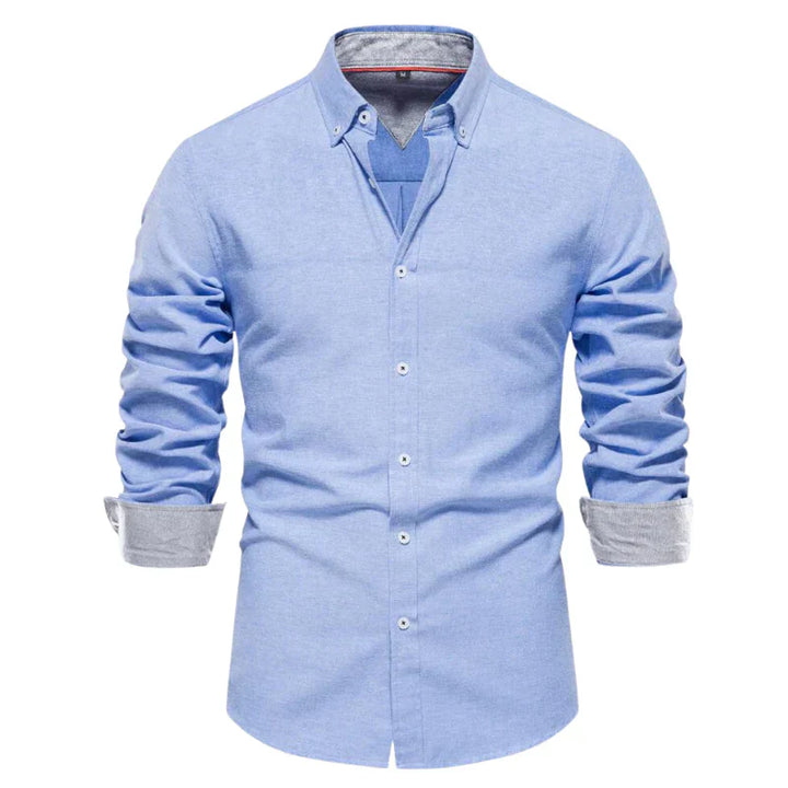 Mens Classic Dress Shirt Regular Fit - BritishMode