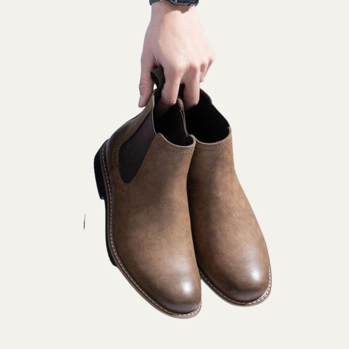 Mens Chelsea Boots Matte Lug Sole
