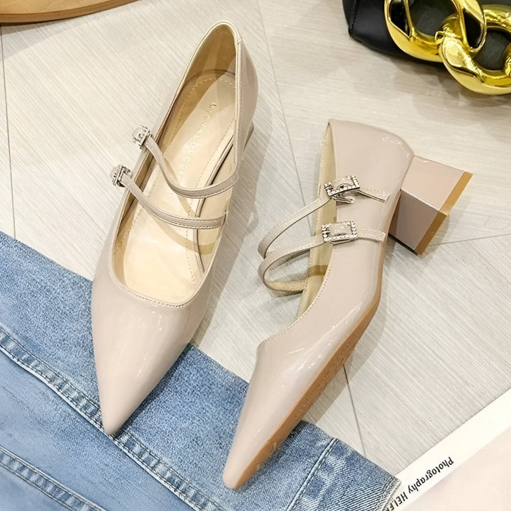 Womens Heeled Shoes Classic Fit - BritishMode