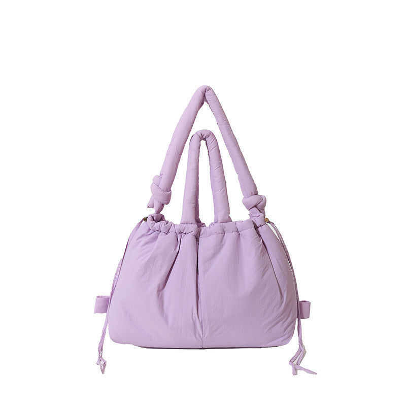 Womens Shoulder Bag Vegan Leather Lightweight
