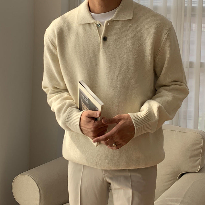 Mens Crew Neck Sweater Classic Fit
