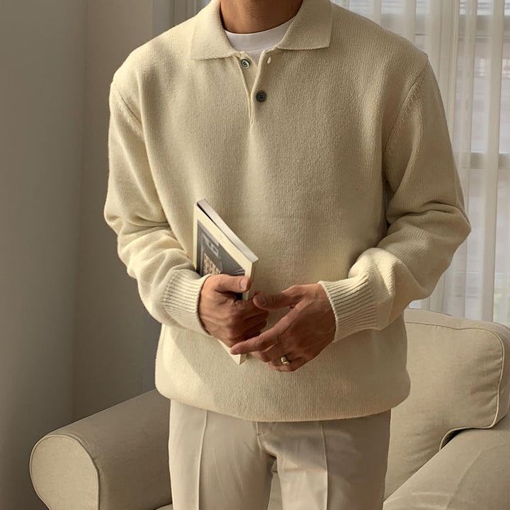 Mens Crew Neck Sweater Classic Fit