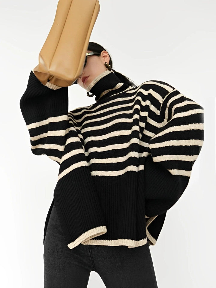 Womens Oversized Winter Sweater Soft Knit