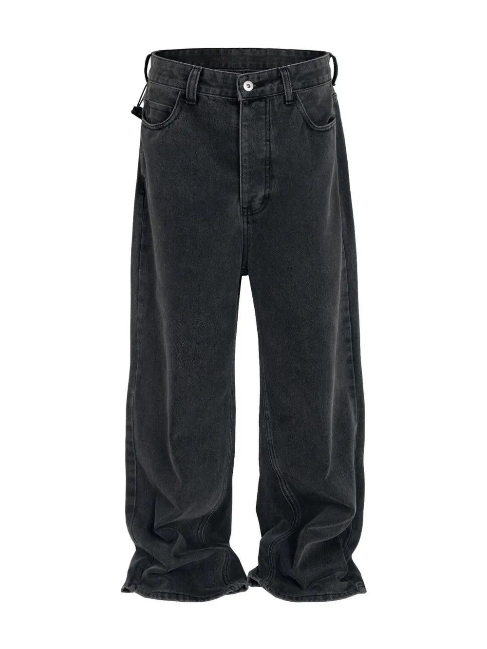 Mens Straight Jeans Comfortable Loose Fit - BritishMode
