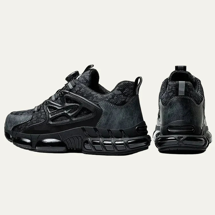 Mens Mesh Sneakers with Rotary Lacing System