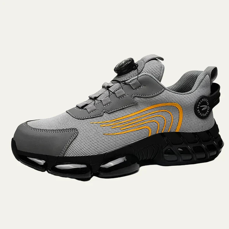 Mens Mesh Sneakers with Rotary Lacing System