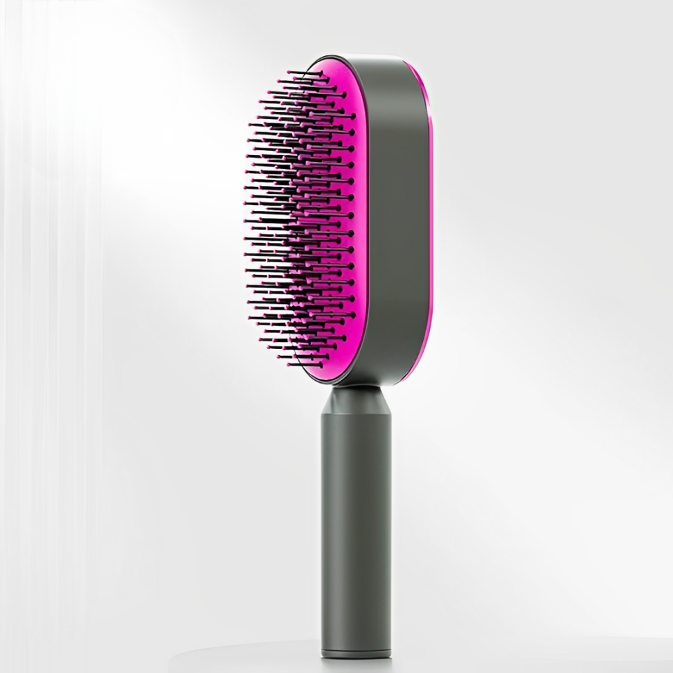 Detangling Hair Brush with Easy Clean Feature - BritishMode