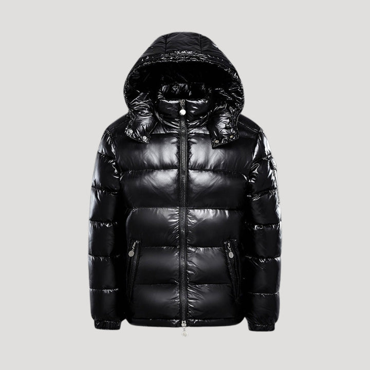 Mens Waterproof Puffer Jacket Insulated Warm Winter Coat - BritishMode