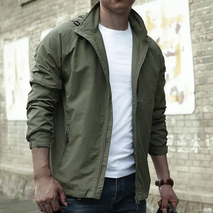 Mens Slim Fit Jacket Comfortable Daily Wear