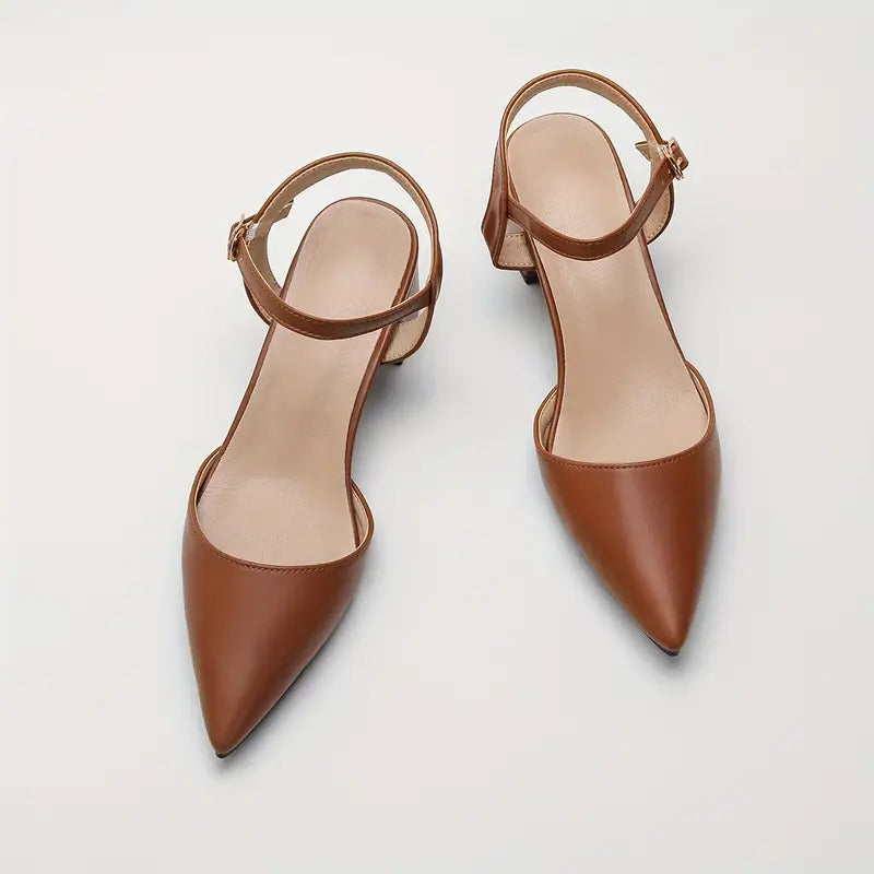 Womens Block Heel Shoes with Comfortable Fit