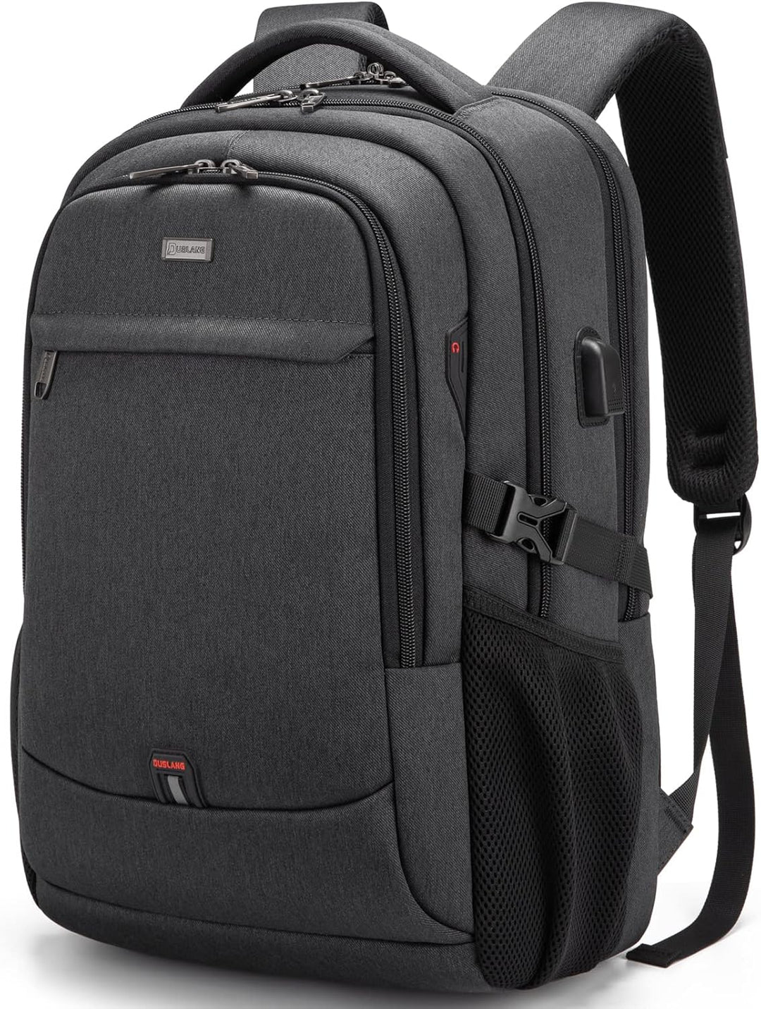 Unisex Travel Laptop Backpack Water-Resistant USB Port Organized