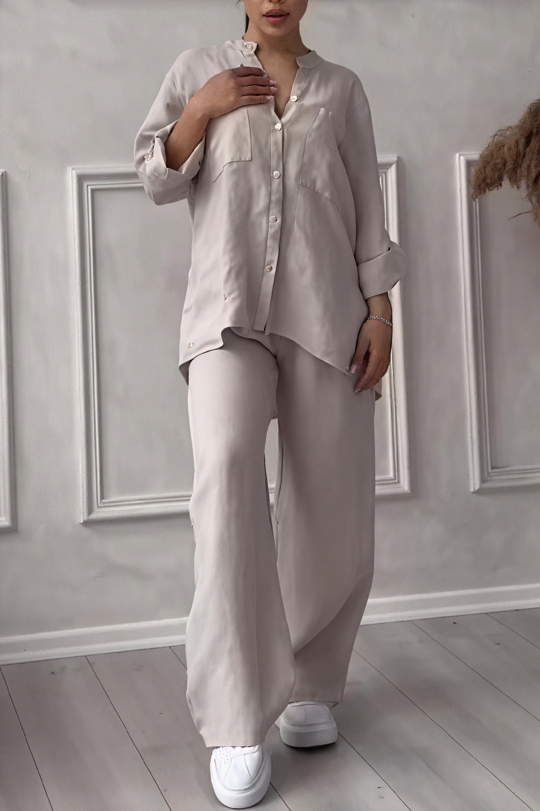 Womens Classic Elegant Dress Set