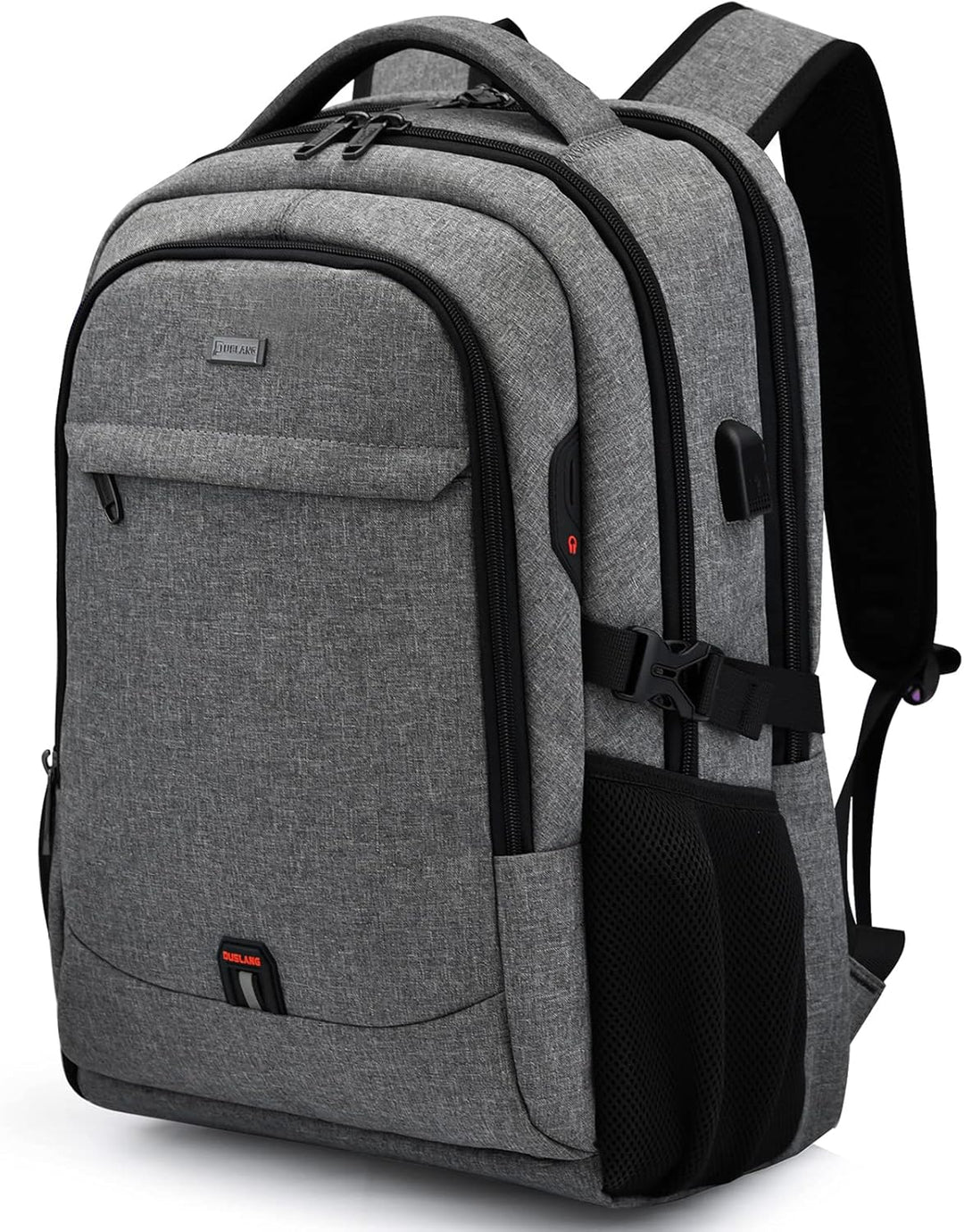 Unisex Travel Laptop Backpack Water-Resistant USB Port Organized