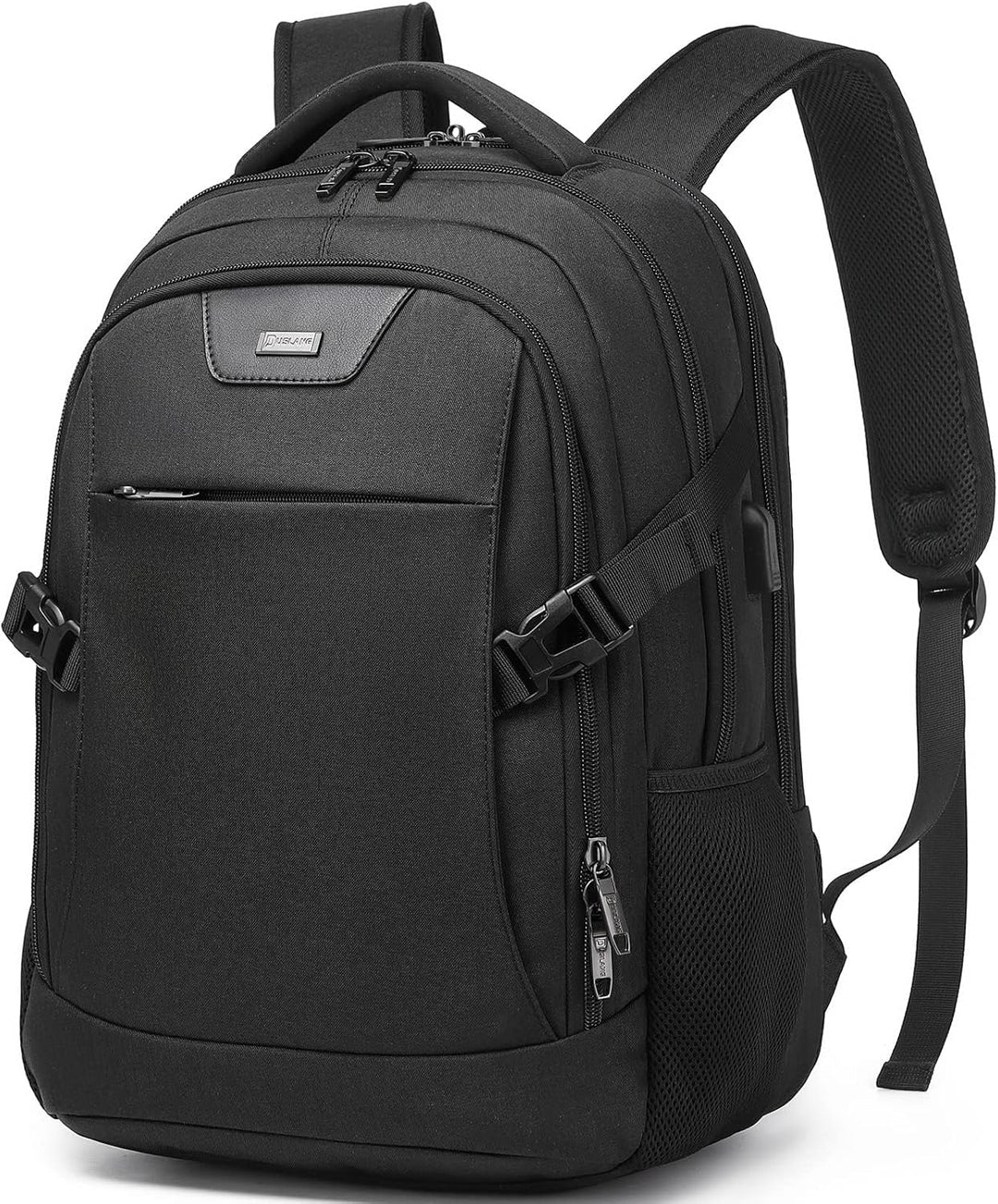Unisex Travel Laptop Backpack Water-Resistant USB Port Organized