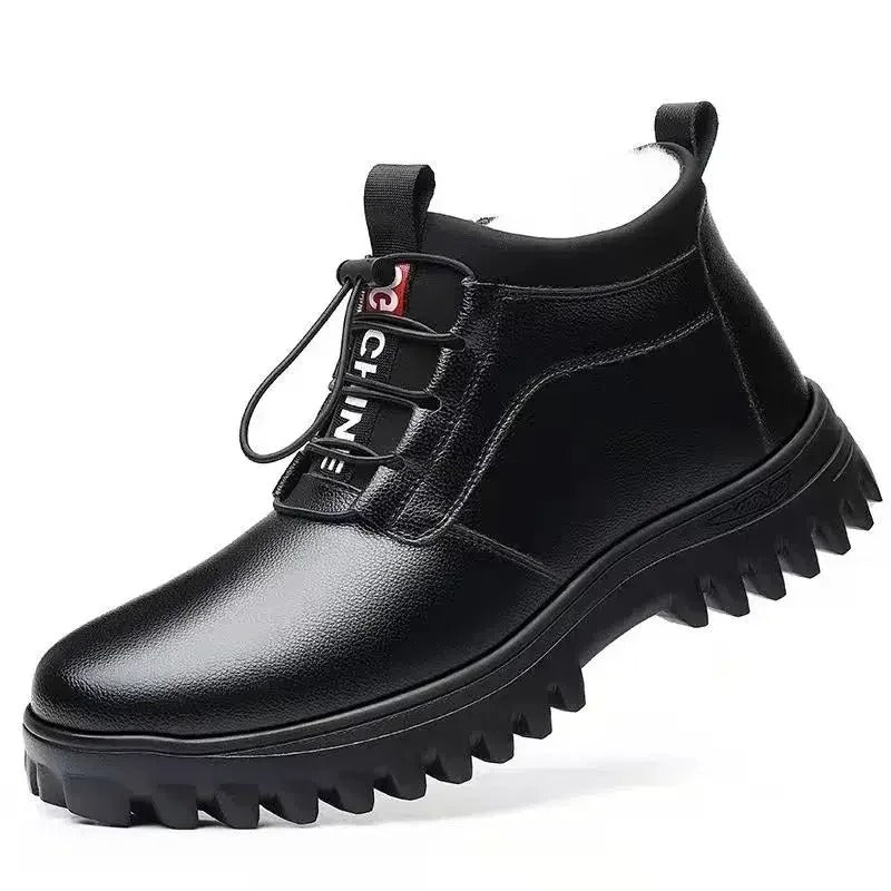 Womens Ankle Boots with Faux Fur Lining - BritishMode