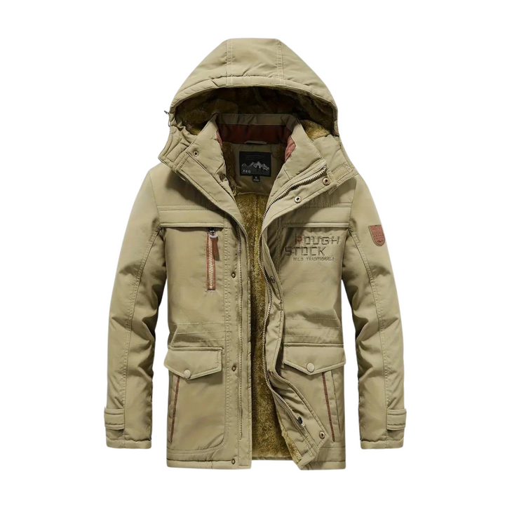 Mens Outdoor Jacket Insulated Waterproof Windproof