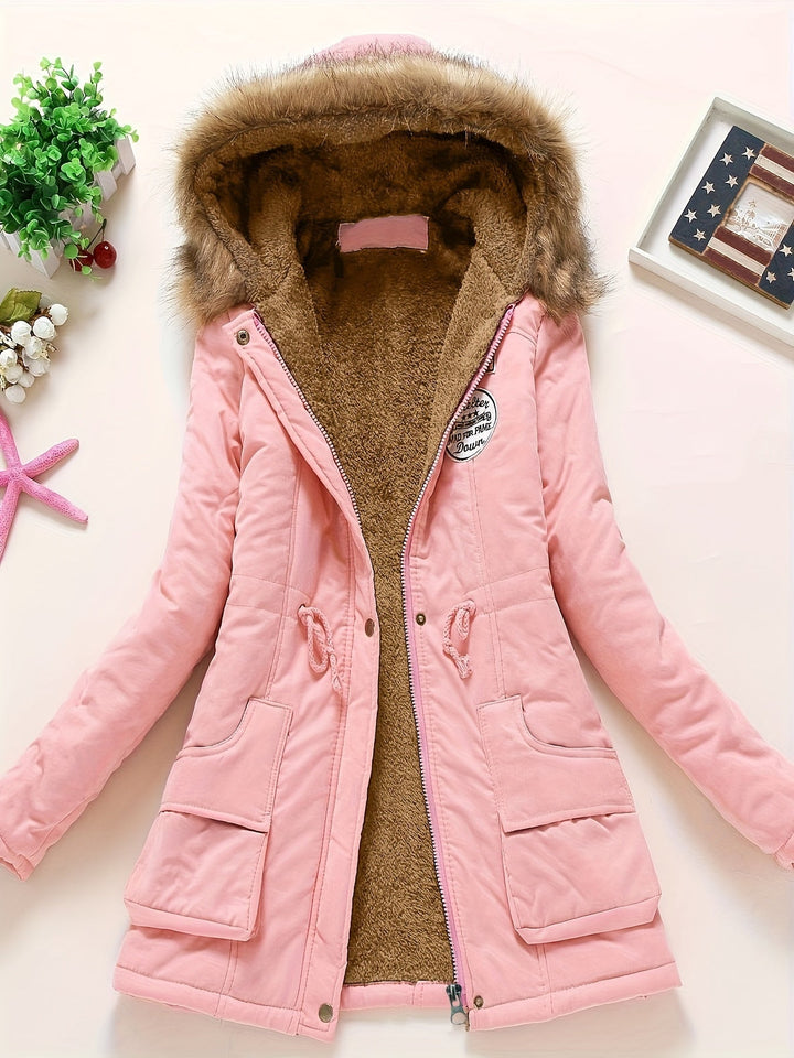 Womens Waterproof Winter Coat with Hood