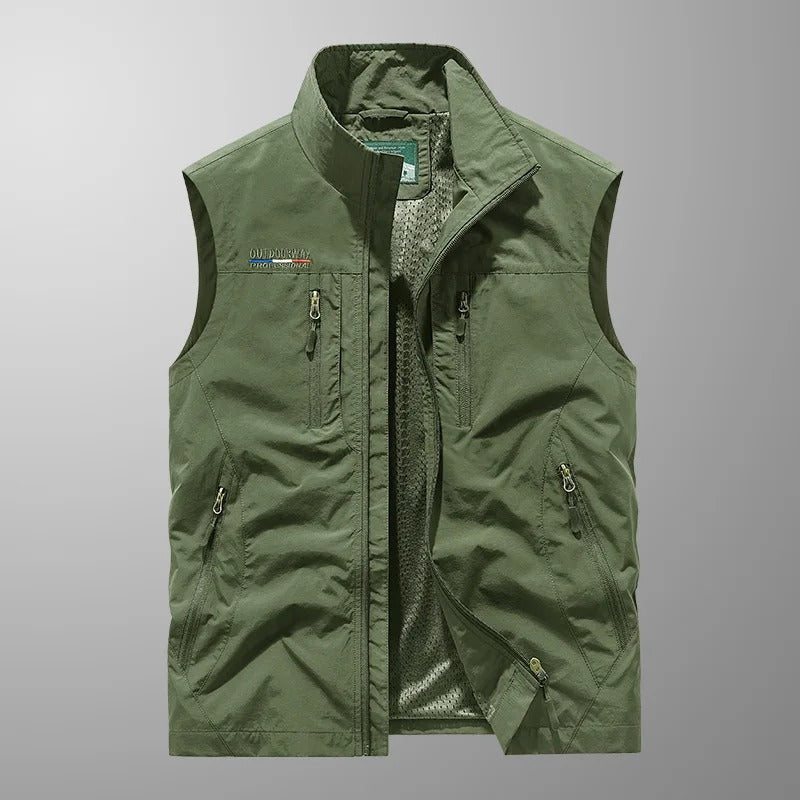 Mens Tactical Vest Lightweight Adventure Style