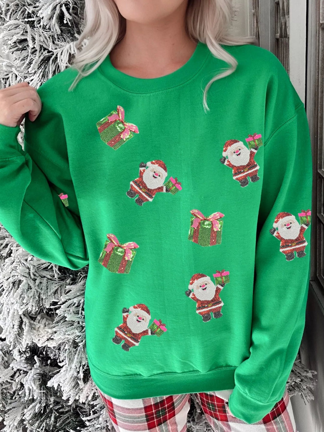 Unisex Graphic Christmas Sweater Holiday Style - BritishMode