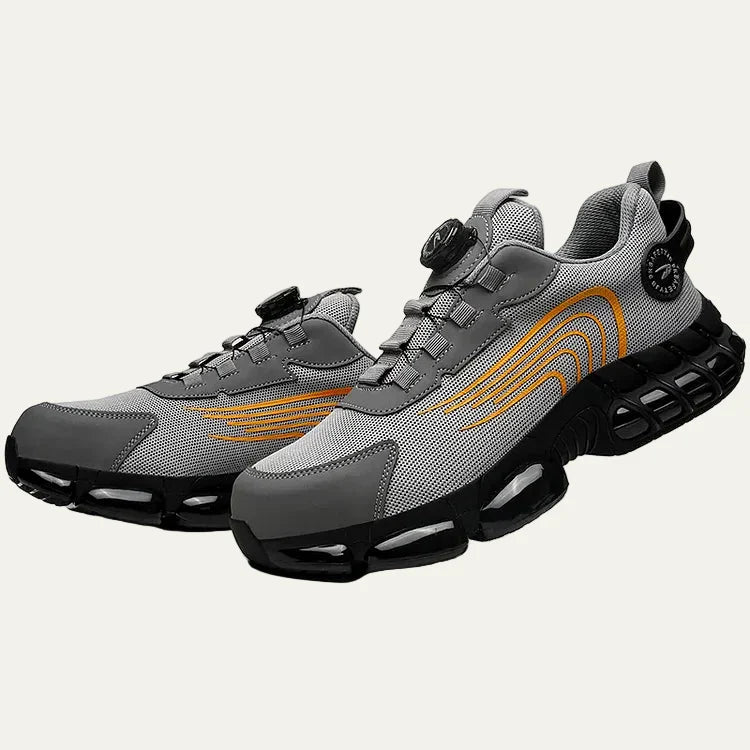 Mens Mesh Sneakers with Rotary Lacing System