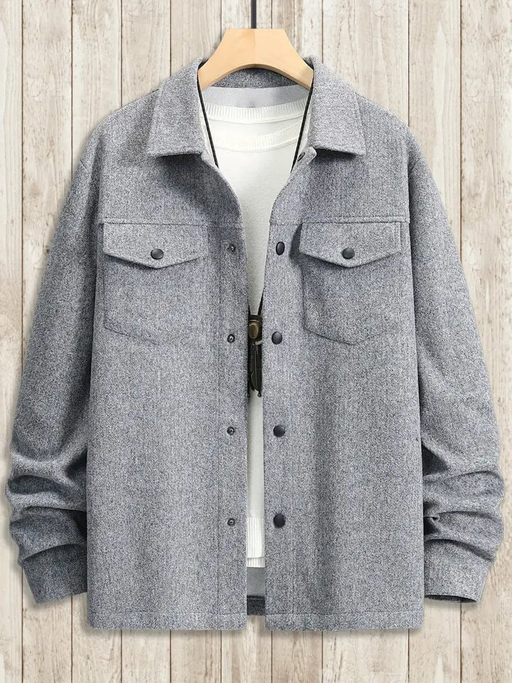 Mens Casual Jacket Lightweight Relaxed Fit