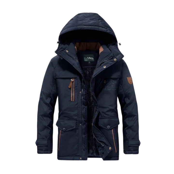 Mens Outdoor Jacket Insulated Waterproof Windproof