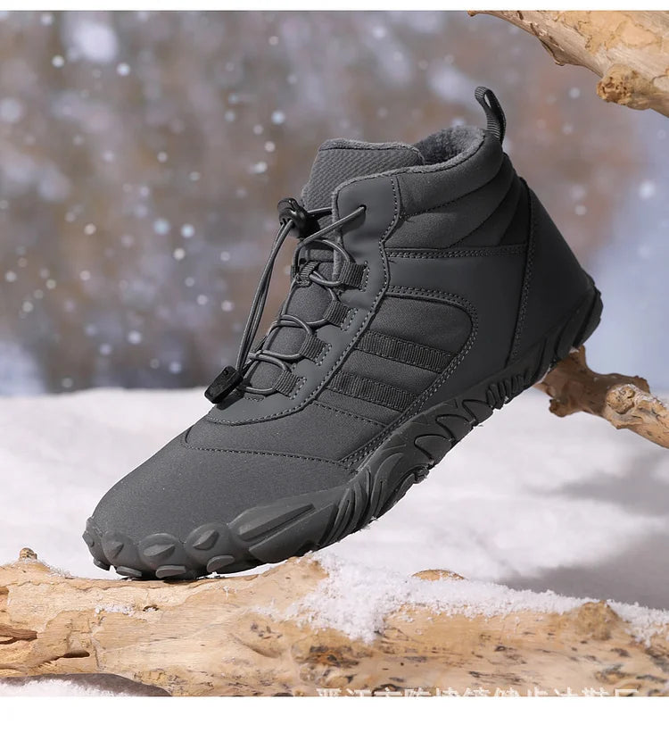Unisex Waterproof Snow Shoes Durable Winter Footwear
