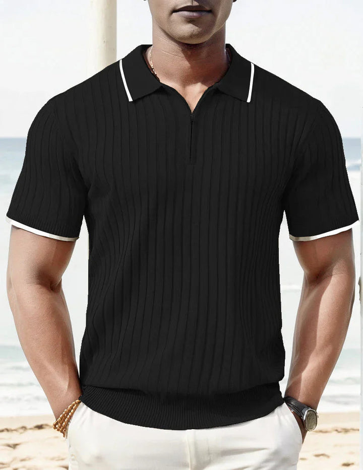 Mens Casual Polo Shirt Comfortable Versatile Fit - BritishMode