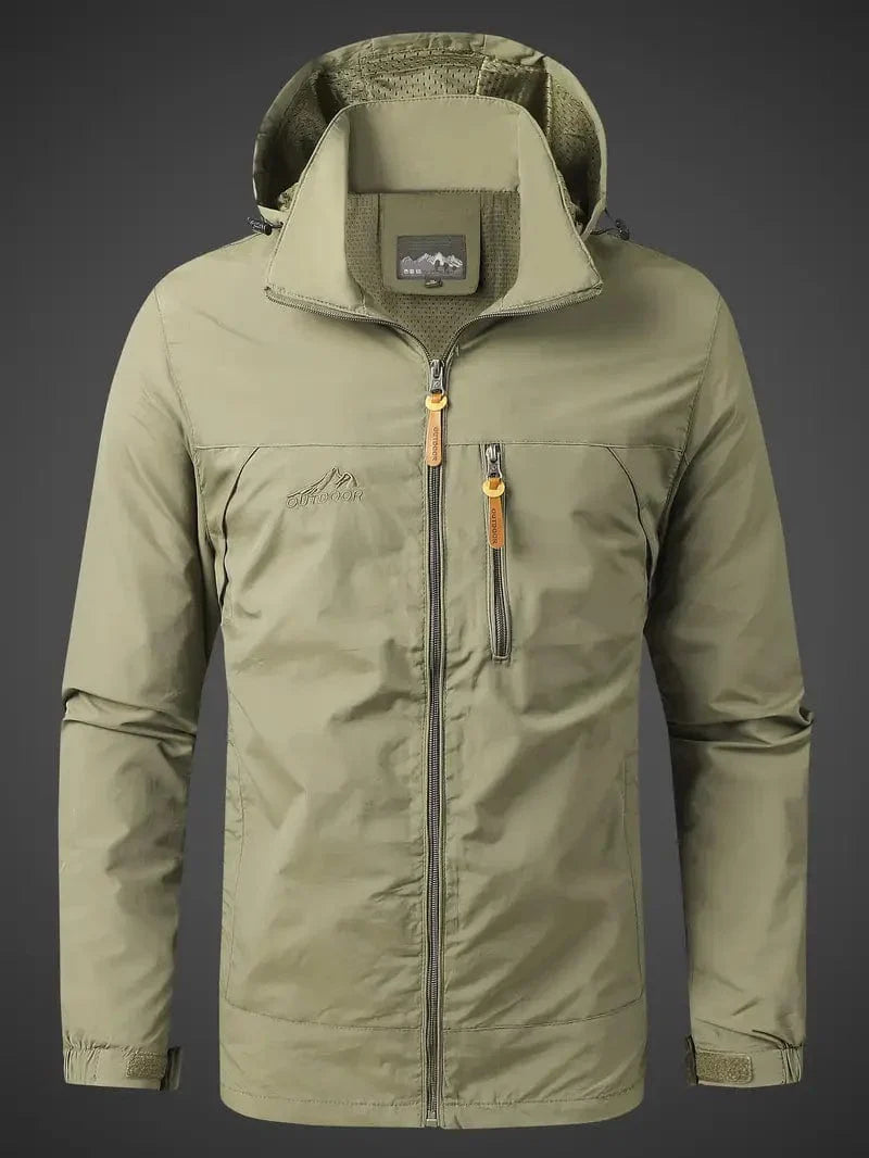 Mens Waterproof Outdoor Jacket with Hood - BritishMode
