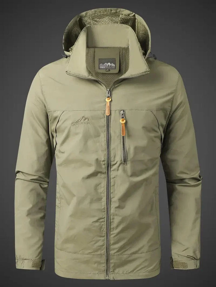 Mens Waterproof Outdoor Jacket with Hood - BritishMode