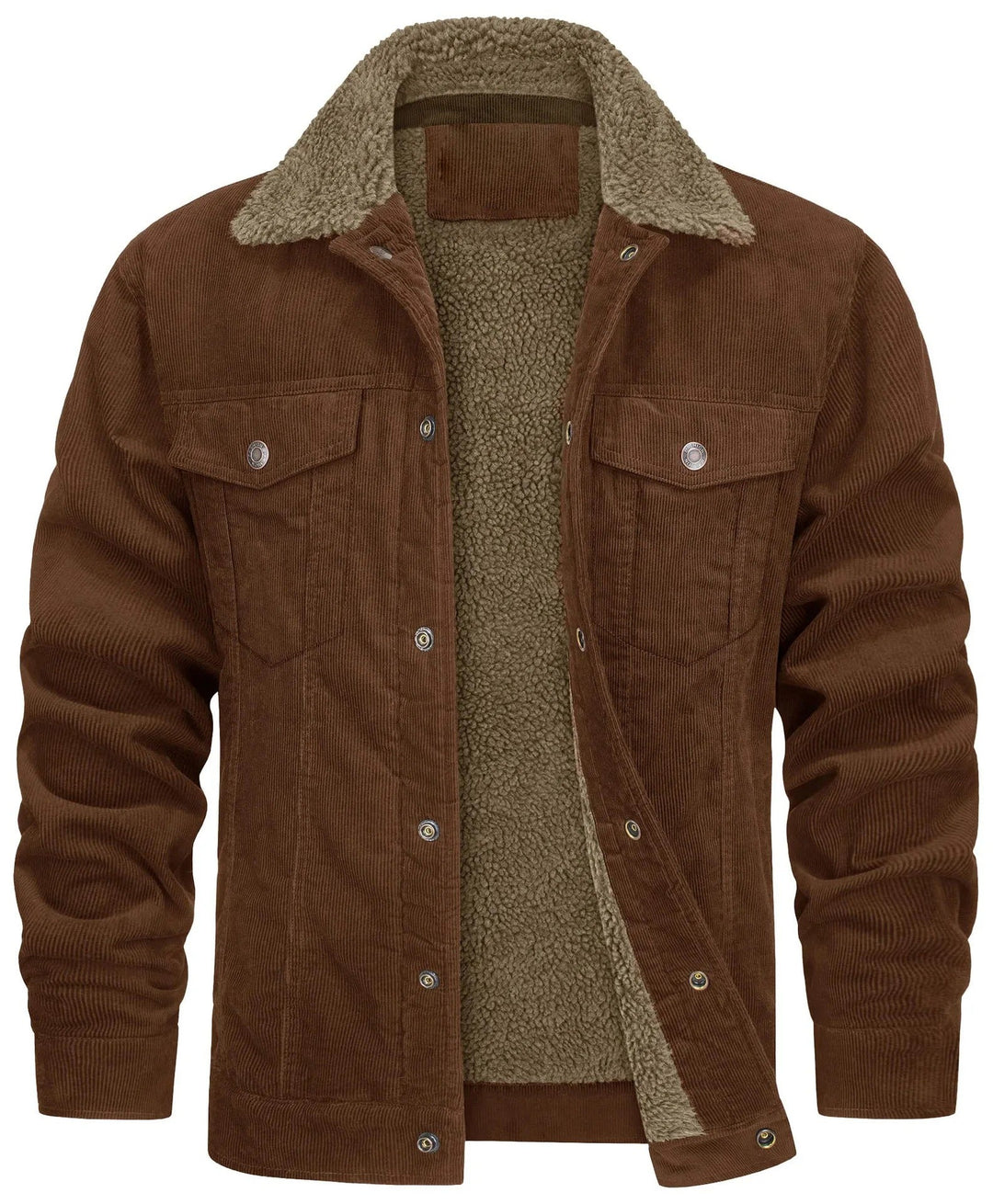 Unisex Parka Jacket Sherpa Lined Warm Fit