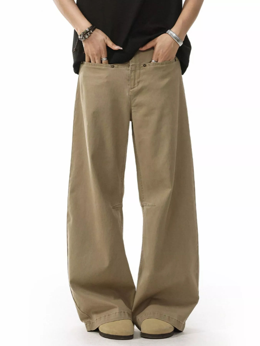 Mens Pants Comfortable Loose Fit - BritishMode