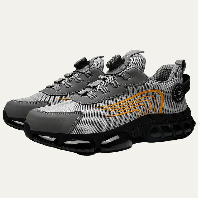 Mens Mesh Sneakers with Rotary Lacing System