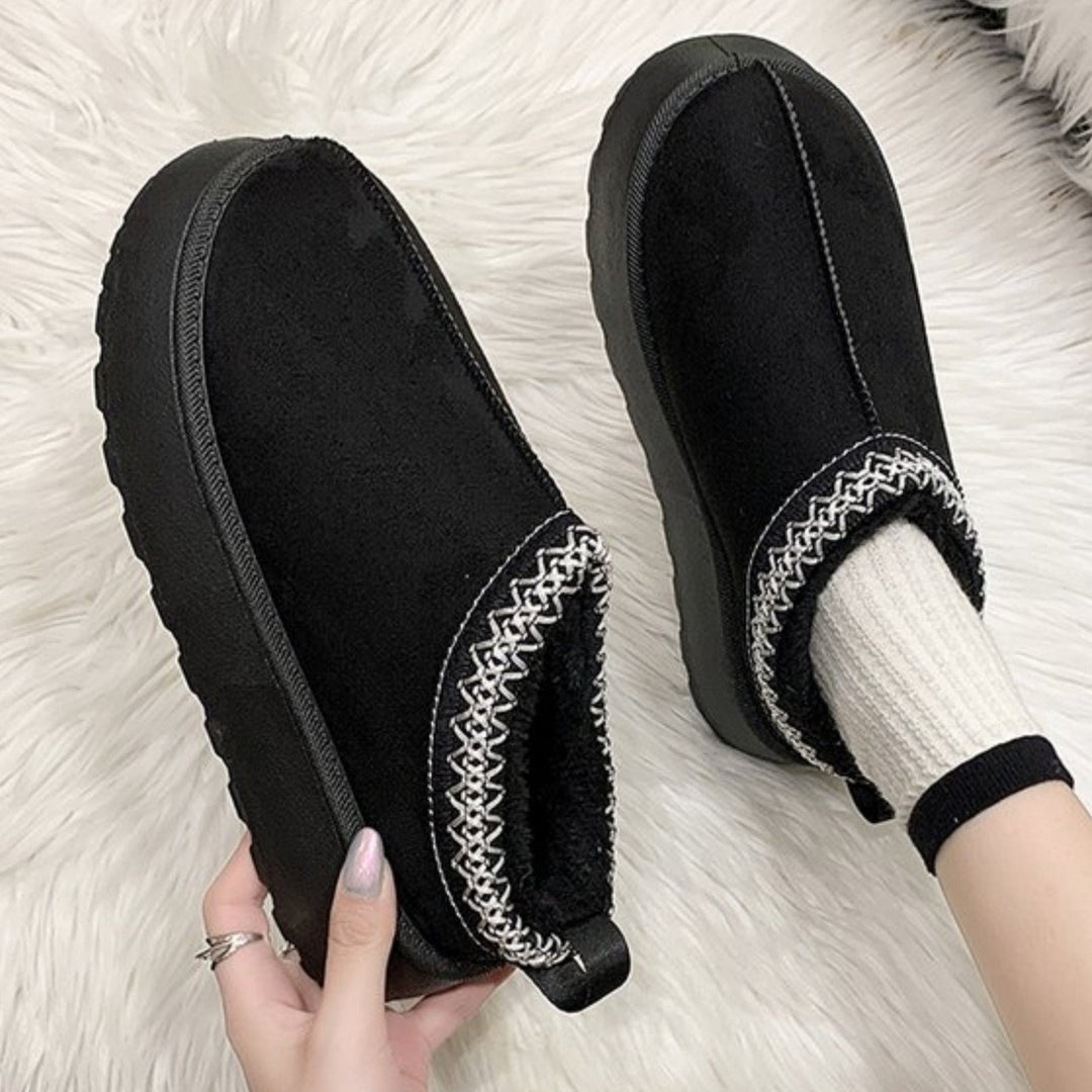Womens Chunky Snow Boots Winter-Ready Insulated