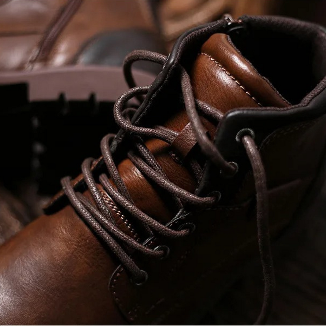 Mens Leather Boots Classic Style
