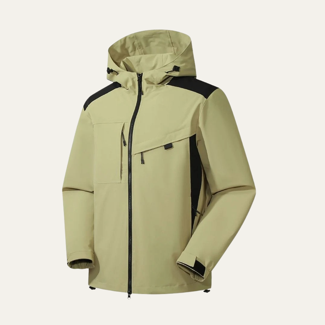 Mens Waterproof Shell Jacket Technical Fit