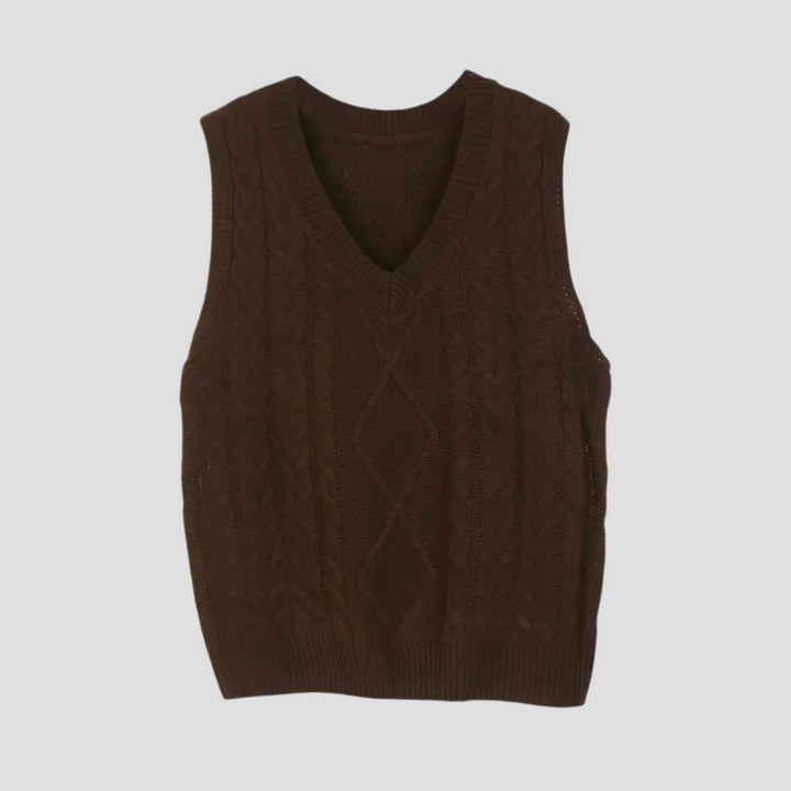 Womens Soft Knit Sweater Crew Neck