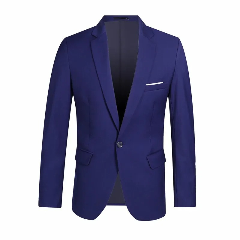 Mens Blazer Jacket Tailored Fit Classic