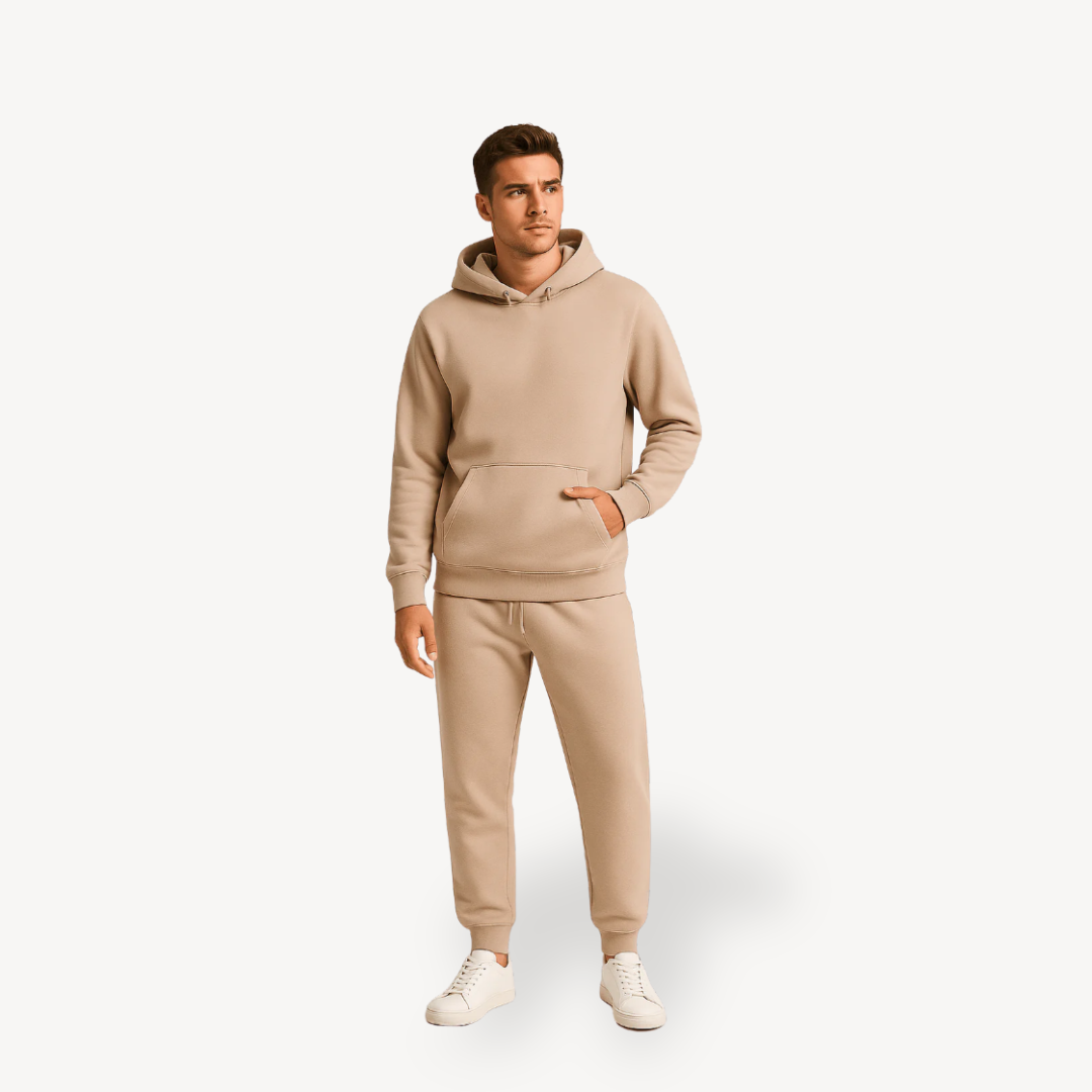 Unisex Hoodie and Jogger Set Cotton Casual Fit