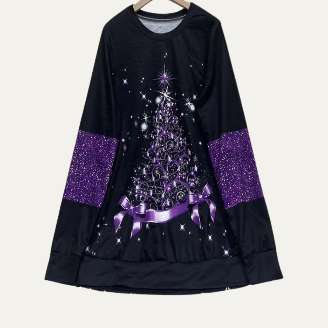 Womens Sweatshirt Cotton Crewneck Relaxed Fit
