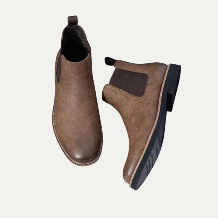 Mens Chelsea Boots Matte Lug Sole