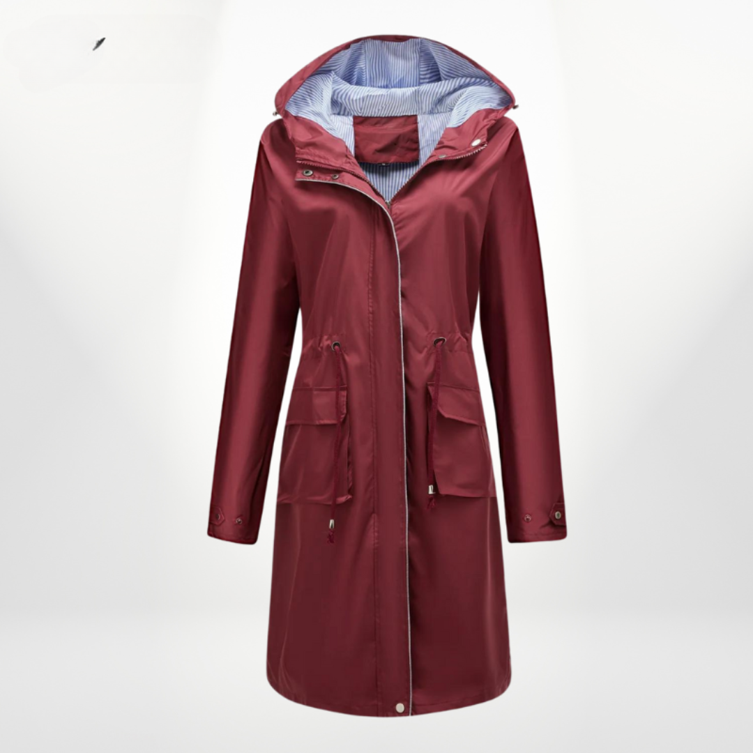 Womens Hooded Parka Jacket Waterproof Outerwear