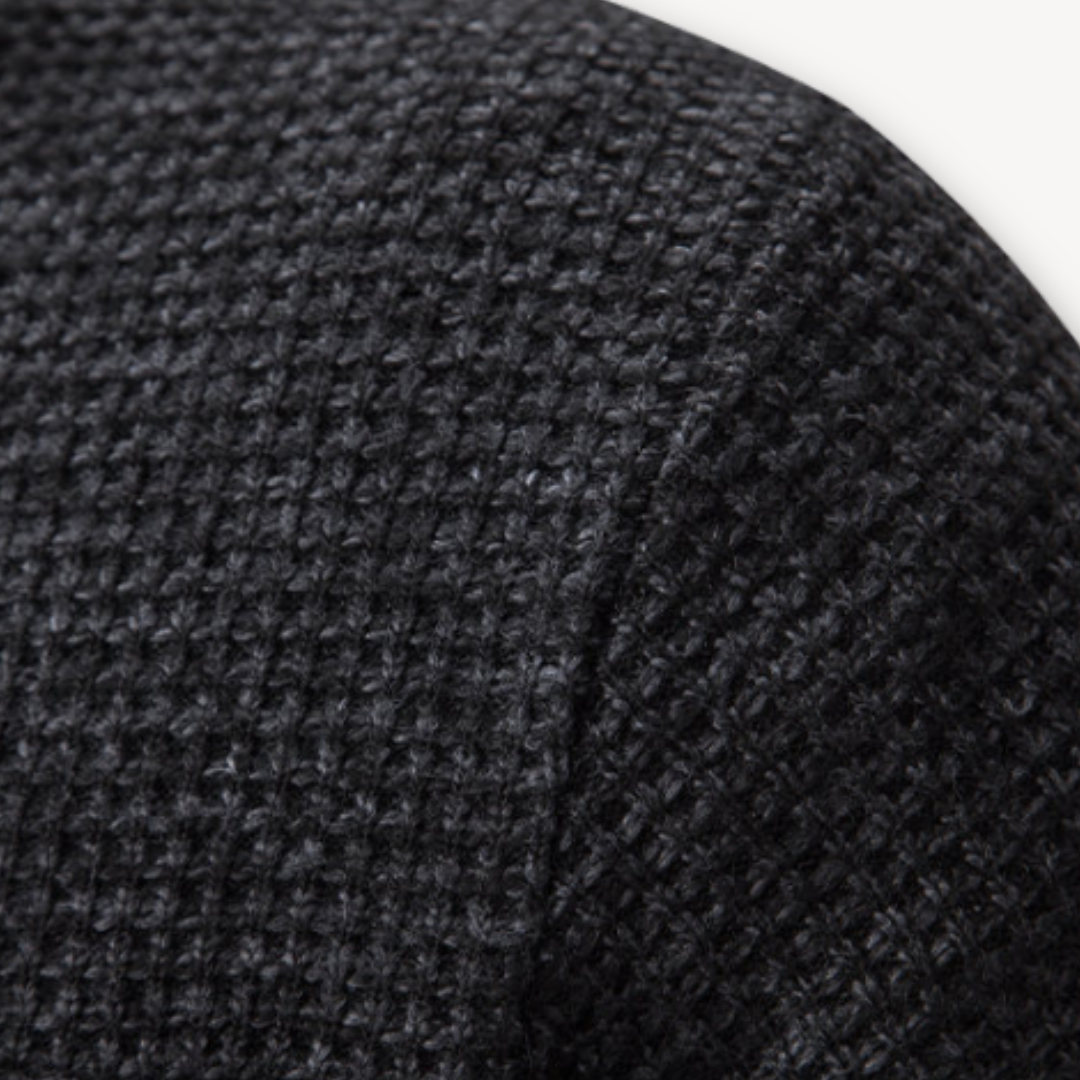 Mens Quilted Jacket Knitted Sleeves Casual Warm Fit