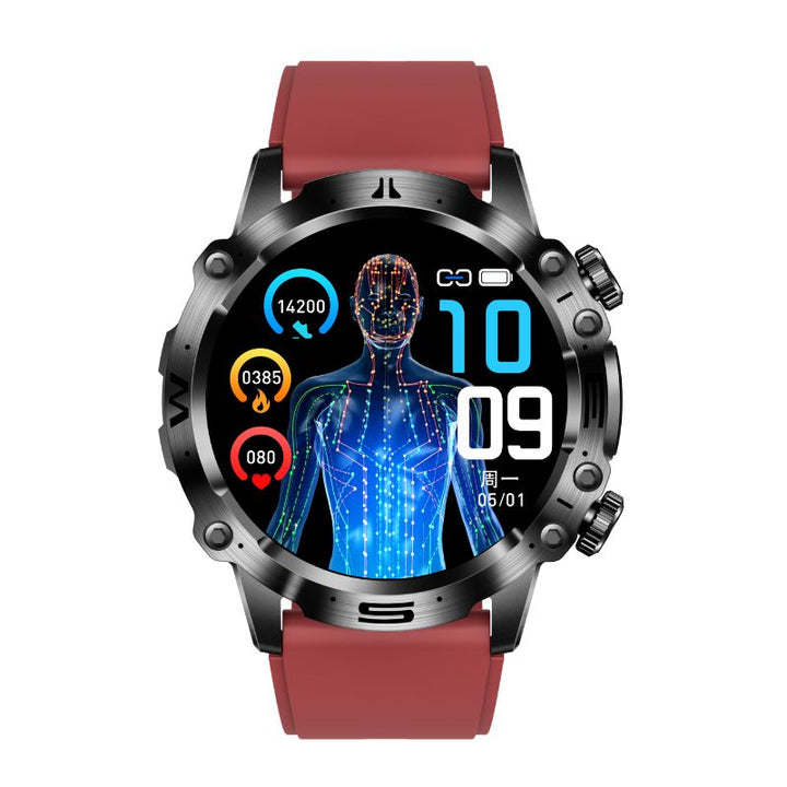 Unisex Fitness Tracker Watch with ECG and Health Monitoring Features