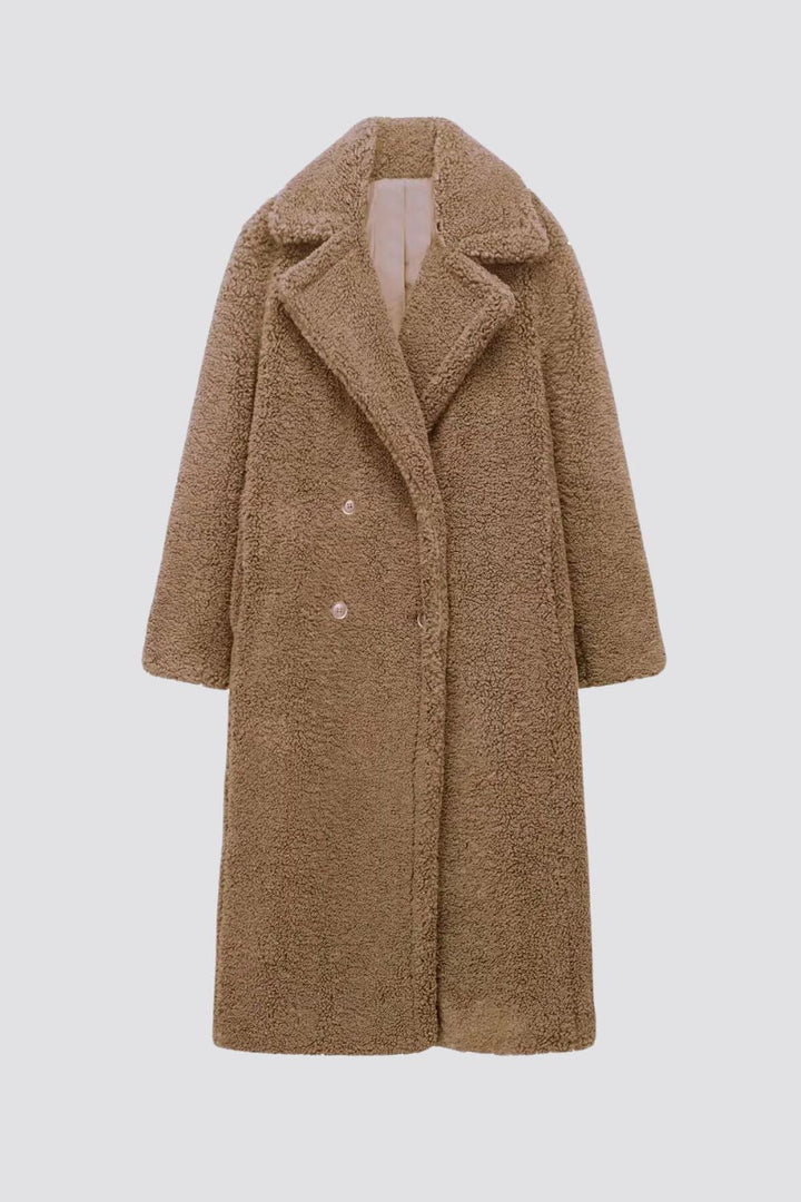 Womens Oversized Long Coat Relaxed Fit