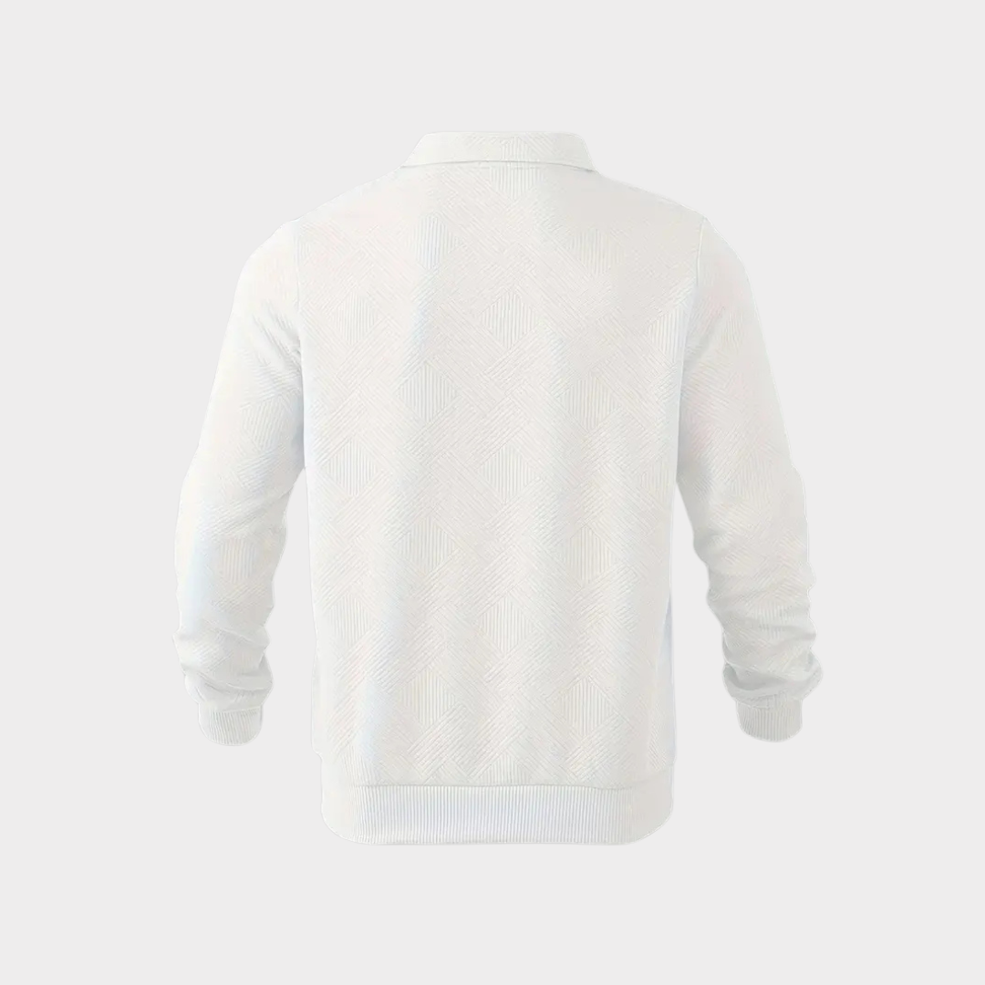 Mens Quarter Zip Sweater Stylish Fit