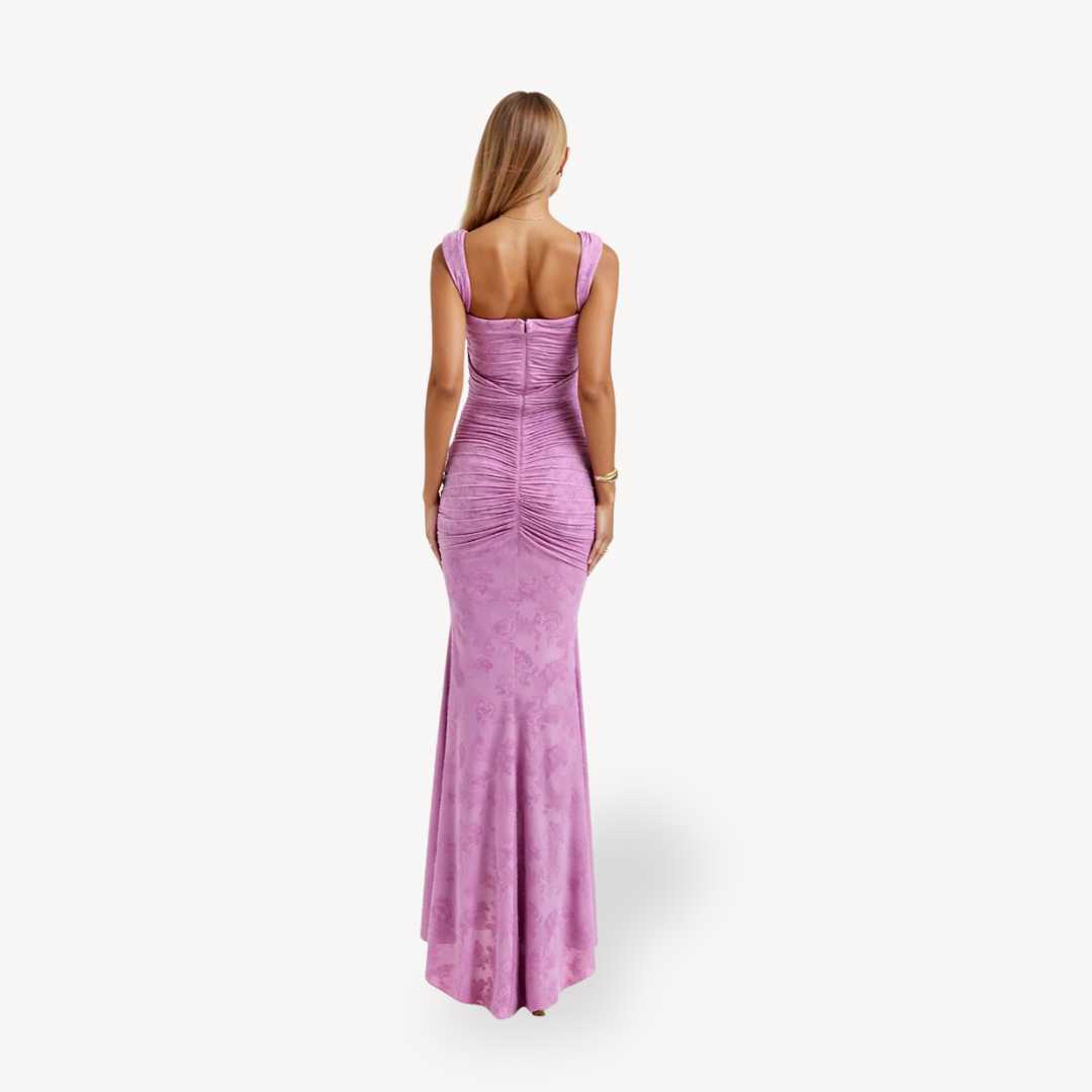 Womens Corset Bustier Dress Fishtail Maxi Style
