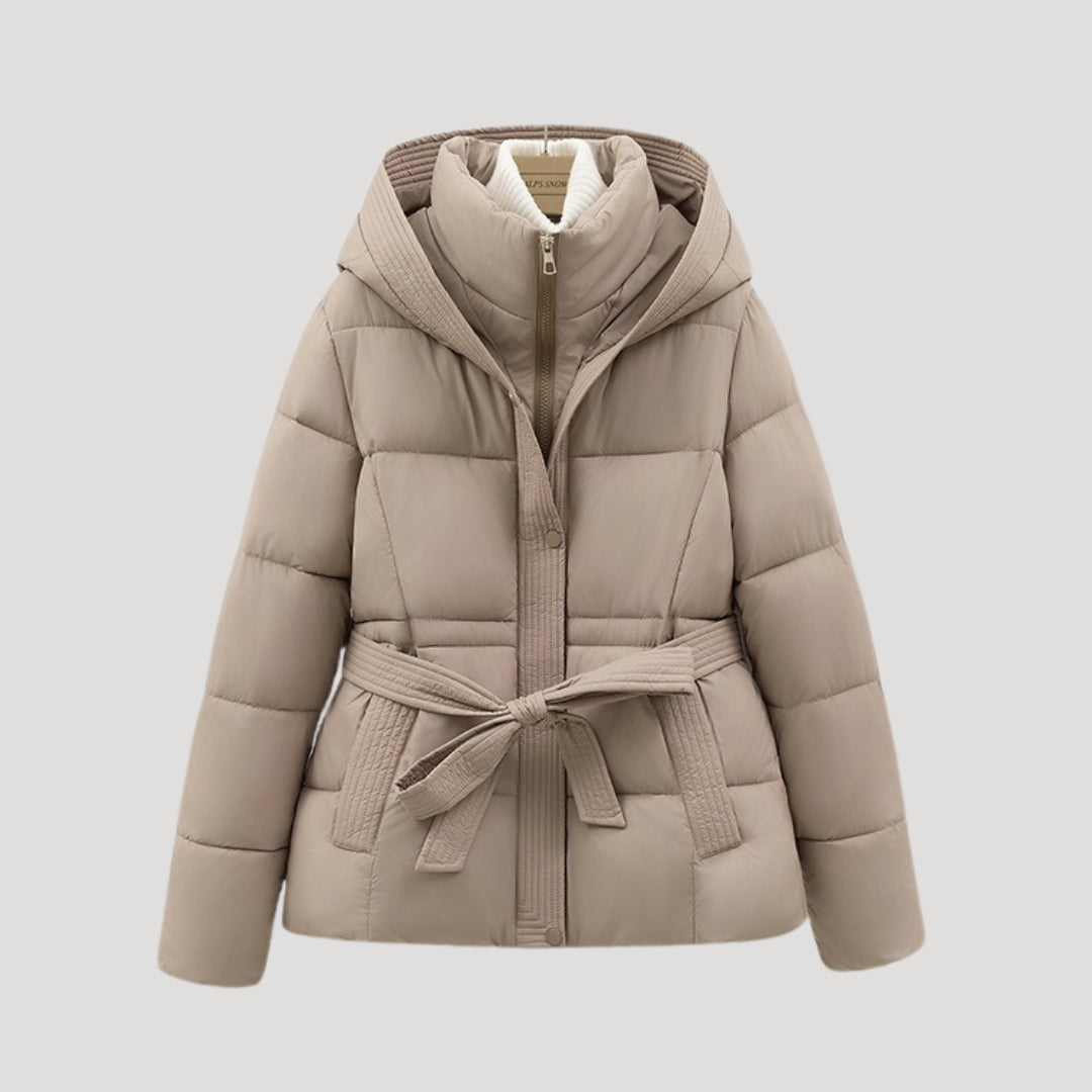 Womens Puffer Coat Insulated Warm Fit