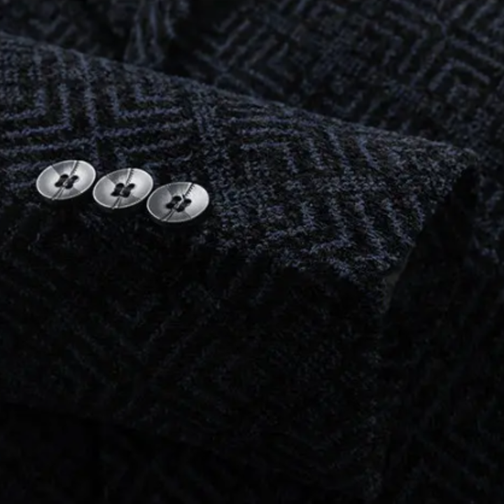 Mens Wool Suit Blazer Jacket Elegant Fit